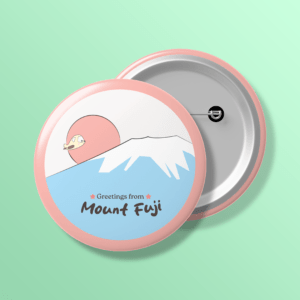 Badge 02: I4031 Over Fuji